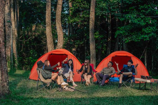 Camping With Stranger